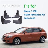 แผ่นยางกันโคลนสำหรับมาสด้า 3 (BK) Hatch hatchback M3 2004-2008 รถด้านหน้าด้านหลังสำหรับFender Splash guards mudflaps mudguards