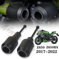 สำหรับคาวาซากิ Z650 ZH2 NINJA650นินจา650 Z 650 Z H2 2017- 2023 2019 2020 2021 2022อุปกรณ์เสริมรถจักรยานยนต์กรอบป้องกันล้มตัวเลื่อนป้องกันแผ่นกันรอย