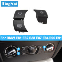 รถ Dashbord เครื่องปรับอากาศ AC ปุ่มควบคุมด้วยตนเองสำหรับ BMW 1S 3S E81 E92 E82 E87 E88 X1 E93 E84 64119236778