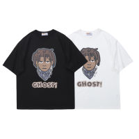 spaceboy เสื้อยืดโอเวอร์ไซส์แขนสั้น Unisex ลาย “ Ghost!!  ” Oversize T-shirt [Z53]