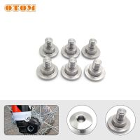 OTOM Fork Guard Bolts Stainless Steel Motorcycle Front Shield Bolt Screw Nut Cover For HONDA CRF CR125 CRF250RX CRF450X CRF450RX Nails  Screws Fastene