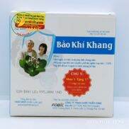 Bảo Khí Khang hộp 120 viênhỗ trợ giảm tái phát Hen suyễn, Viêm phế quản mạn