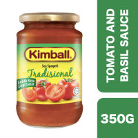 Kimball Traditional Pasta Sauce 350g ++ คิมบอลล์ ซอสพาสต้าแบบดั้งเดิม 350 กรัม