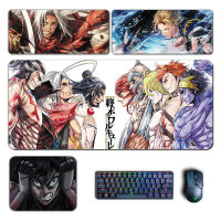 Anime Record of Ragnarok Mouse Pads Kojirou Poseidon Brunhilde XXL Mousepad Computer Keyboard Padding PC Accessories Desk Mats