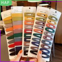 （A VOGUE）❈ 10 pcs/set Simple Candy Color Hair Clip Side Korea Accessories Lovely Girl Hairpin