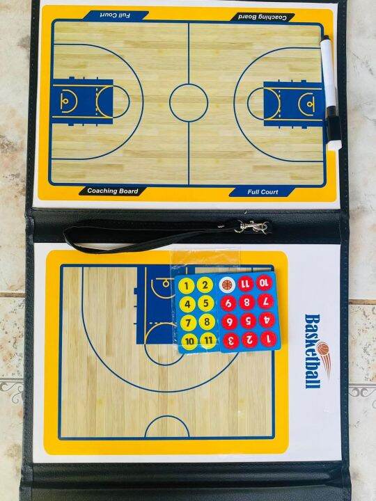 Basketball Tactical Board Coaching Board with free pen, eraser, | Lazada PH