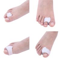 Hot 1 Pair Silicone Bunion Corrector Toe Separator Straightener Pain Relief Tool Nail Tools Gift New Shoes Accessories