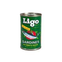 Product of PHI? (2 Pcs)? Ligo Brand Sardines in Tomato Sauce 155g?