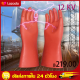 ถุงมือยางหุ้มฉนวนไฟฟ้าแรงสูง 12KV ความปลอดภัยกันน้ำถุงมือป้องกันไฟฟ้า 12KV Anti-electricity Protect Rubber Gloves Professional High Voltage Electrical Insulating Gloves Electrician Safety Work Glove