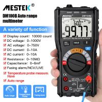 ZZOOI Multimeter DM100B High Accuracy 10000 Counts 1000V AC/ DC Voltage Digital Multimeter Temperature NCV True RMS Smart Multimetro