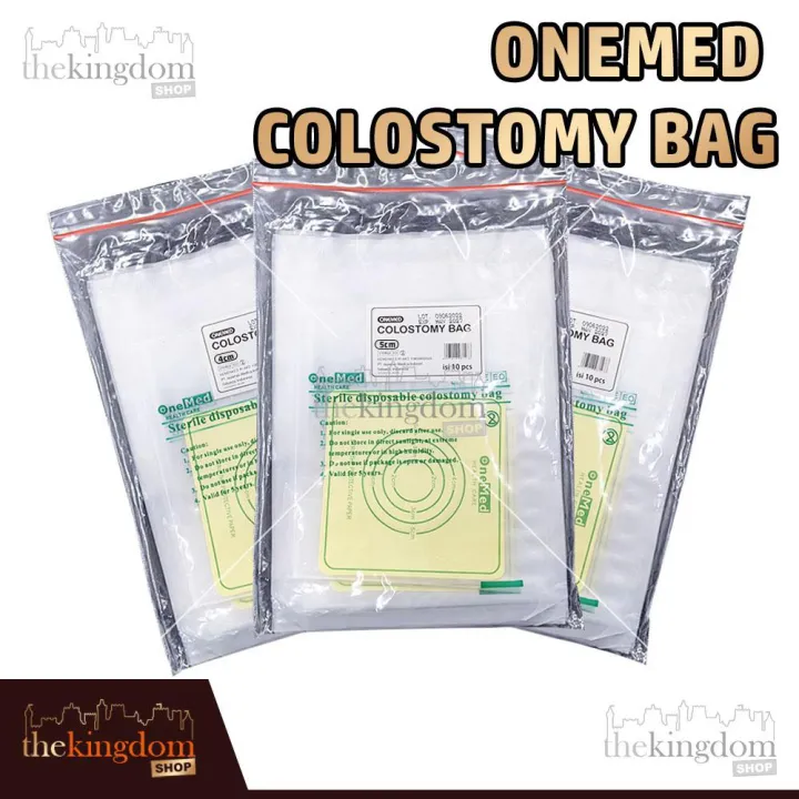 Onemed Colostomy Bag Kantong Kolostomi Comy 2cm 3cm 4cm 5cm /10