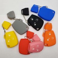 dghjsfgr Remote Key Holder Case For Benz Mercedes B C E ML S CLK CL 3 Button Key Silicone Cover Keyless FOB Protector