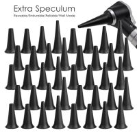 2.4/3/4/5Mm Medical Reusable Otoscopio Non Disposabe Speculum Otoscope Tip Accessory Parts Ear Nozzle Specula Cone For Otoscope