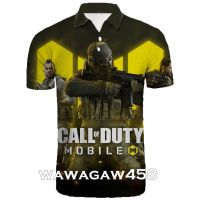 2023 NEW Style Full Sublimation Call Duty POLO T-shirts Tshirt Size S- polo Short Sleeve Tee 02，Can be customization