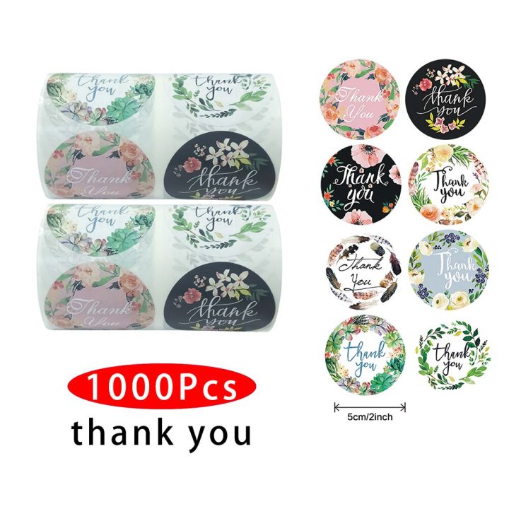 1000pcs-2inch-cute-thank-you-sticker-seal-label-support-my-small-business-your-order-back-to-school-supply-material-scratch-off-stickers-labels