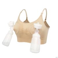 Breastfeeding Push Up Hands Free Breast Pump Maternity Womens