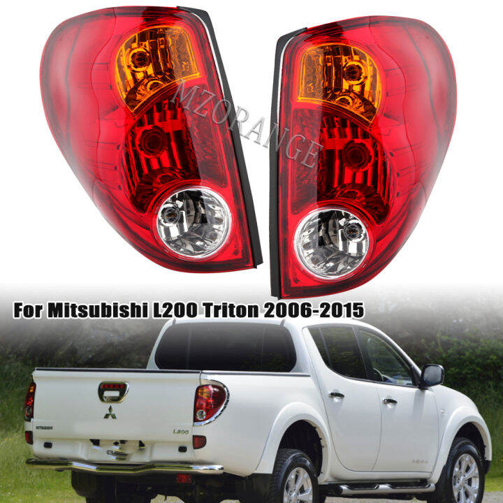 Car Led Red Rear Tail Light For Mitsubishi L Triton Colt With Wire Turn Signal