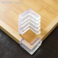 4Pcs/Set PVC Child Transparent Furniture Edge Cover Table Corner Mat Baby Security Protection Anti-collision Bed Corner Protect