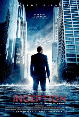โปสเตอร์หนัง Inception อินเซ็ปชั่น จิตพิฆาตโลก Poster ภาพติดผนัง โปสเตอร์ภาพพิมพ์ โนแลน Nolan DiCaprio ดิคาปริโอ โปสเตอร์วินเทจ ร้านคนไทย 77poster