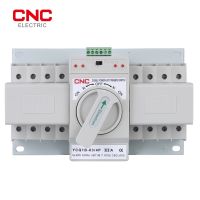 CNC YCQ1B-63 4P 63A Dual Power Automatic Transfer Switch AC230V 50/60Hz MCB Auto/Manual Switching Circuit Breakers