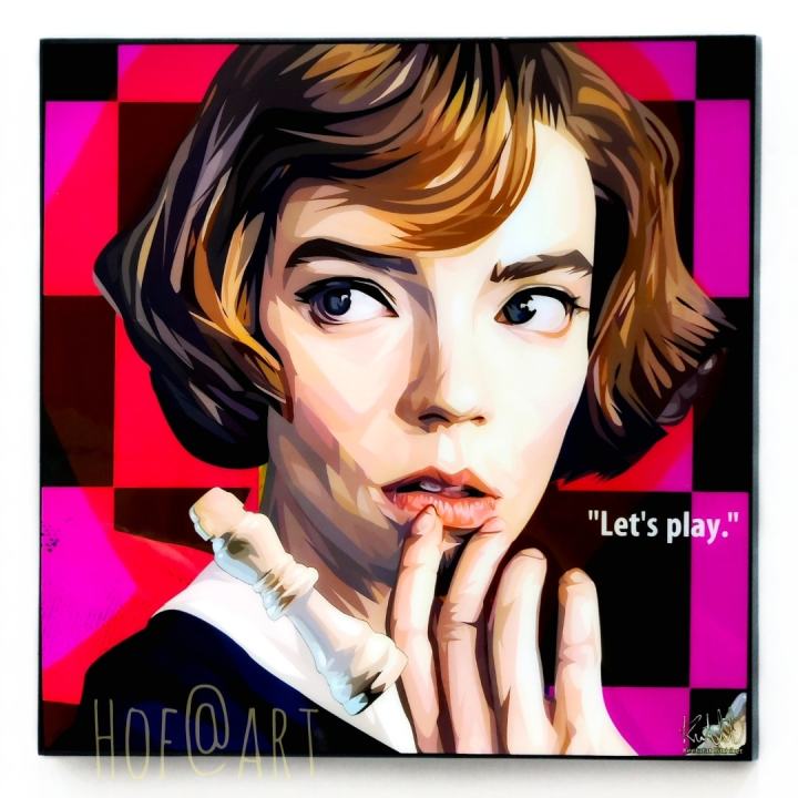 Anya Taylor-Joy Pop Art