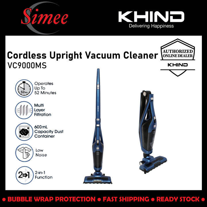 Khind Cordless Upright Vacuum Cleaner VC9000MS Vacuum Stick Lazada