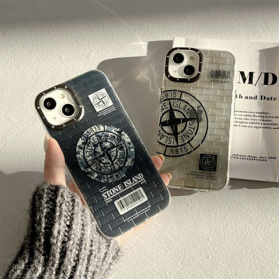Classic retro luxury high sense IMD brick grain element Applicable to Apple mobile phone14 13 12 11 Pro Max Phone Cover Holder Shell Case Iphone Mobile Case Holder Cover Shell