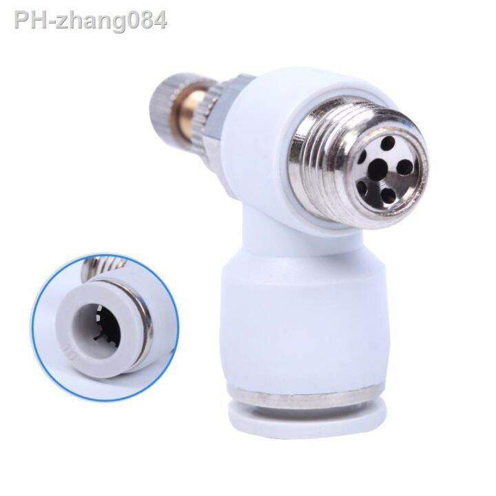 sl-throttle-valve-white-quality-fast-connection-4-6-8-10-12mm-hose-fitting-thread-1-8-quot-1-4-quot-3-8-quot-1-2-quot-air-speed-regulating-valve