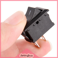 Jettingbuy】เซลแฟลชเซลชุด10ชิ้น2ขา12V อุปกรณ์สวิตช์ปิดเปิดไฟจุดกลมเปิด/ปิดโยก