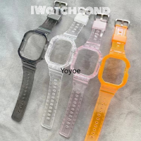 สายเคสสำหรับ Apple Watch สายธารน้ำแข็งใส49มม. Ultra Series 8 7สำหรับสายนาฬิกา Apple Watch