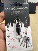 KeySmart MagConnect อย่างรวดเร็ววางพวงกุญแจแม่เหล็กที่ยึดกุญแจแบบดึงได้อย่างปลอดภัยสำหรับกระเป๋าเข็มขัดที่ห้อยกุญแจรถ