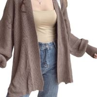 Нais Hoka Outer Knit Cardigan - Bubble Sleeve Cardigan Tops