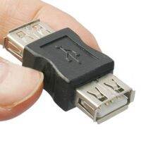 Usb 2.0ตัวเมียกับตัวเมียหัวแปลงชาร์จไฟอะแดปเตอร์ Usb Hj55