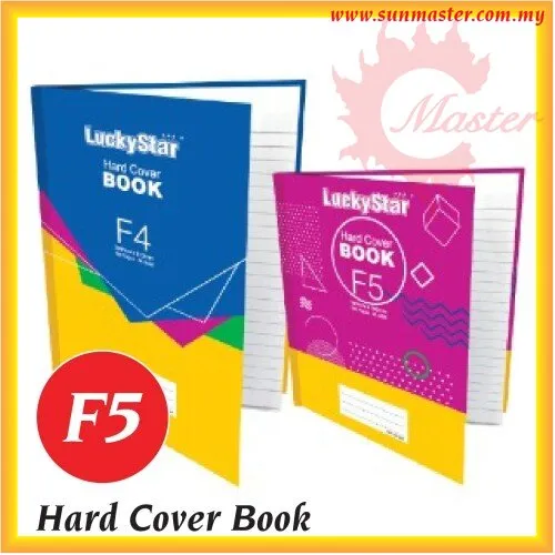 F5 HardCover Single Line Book | F5 Hard Cover Quarto Book / Buku Log ...