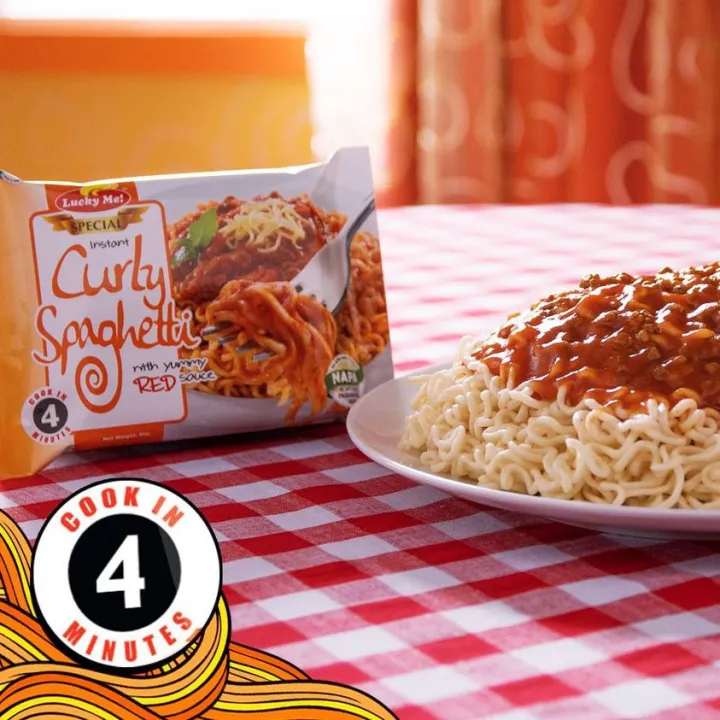 Lucky Me! Special Instant Curly Spaghetti 90g Lazada PH