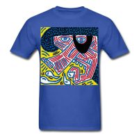 Hipster Keith Haring Painting Graphic Street Art Cool High Quality Printed Gildan T-Shirt