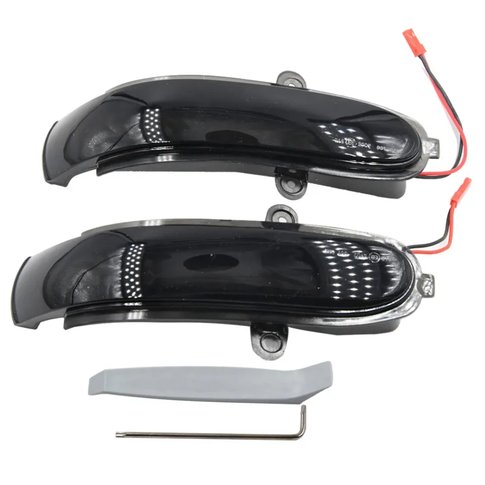 For Mercedes Benz C Class W203 S203 CL203 2001-2007 LED Dynamic Turn Signal  Light Side Mirror Blinker Sequential Lamp