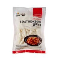 อาหารเกาหลี? 쌀떡볶이 ต็อกโบกีเเช่เเข็ง NSF Ssaltteokbokki 1kg?