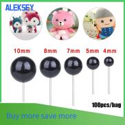 FASHION ALEKSEY 100pcs Bag Baby Kids Plush toy 4 5 7 8 10mm Animals