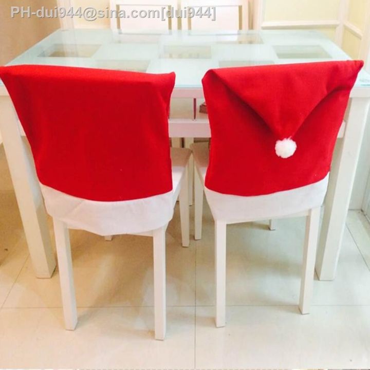 santa-claus-cap-chair-cover-christmas-dinner-table-red-hat-chair-clause-hat-chair-back-cover-marry-christmas