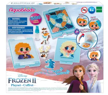 Aquabeads Frozen Disney Characters Set with Aqua Beads Pastel Refill Pack,  Aquabeads Pen and Five Stands Display! : : Toys