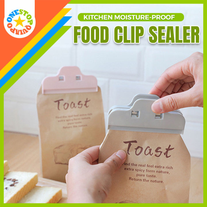 1PC kitchen clips for bags Food Storage Bag Sealer kitchen bag seal clip