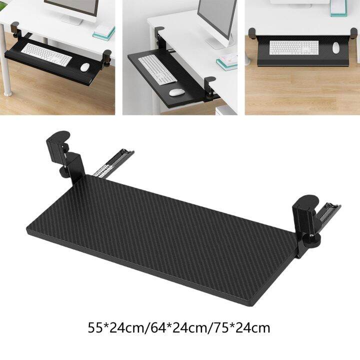 adjustable-computer-keyboard-tray-under-desk-easy-installation-storage-organizer-for-home-typing