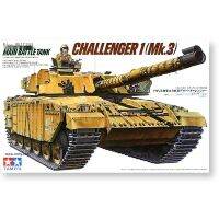 รถ TAMIYA ประกอบแล้วรุ่น1/35 British Challenger Mk. 3รถถังรบหลัก35154ของเล่นแบบชุดสะสมประกอบที่ได้รับการฟื้นฟูสูง