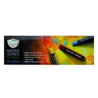 สีชอล์ก 25 สี ตรา Master Art รุ่น Master series Oil Pastels