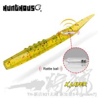 hot【DT】☑  Hunthouse Rattlesnake XLayers Soft Silicone 6pcs With Rattles 115mm/5.3g Lerrue Fishing Pike Bass Accessories