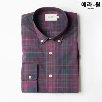 era-won Premium Quality เสื้อเชิ้ต ทรงปกติ Dress Shirt แขนยาว สี Rabbit Sound