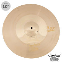 Centent B10A-10S แฉ ขนาด 10 นิ้ว แบบ Splash Cymbals จาก ซีรีย์ B10 Age ทำจากทองแดงผสม (Bronze Alloy โลหะผสมบรอนซ์ 90% + ทองแดง 10%)