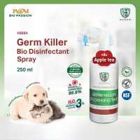 KEEEN Germ Killer Bio Disinfectant 250 ml น้ำยาทำความสะอาดฆ่าเชื้อ 99.99% กำจัดกลิ่น จากสารสกัดธรรมชาติ (กลิ่น Apple Tea)