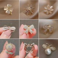 hotx【DT】 Little Brooches Pearls Insect Brooch Delicate Rhinestone Pin Jewelry Wholesale Gifts